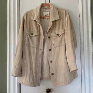 Aerie corduroy shacket